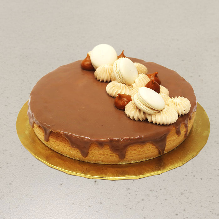 THE CARAMEL PARVE CHEESE CAKE