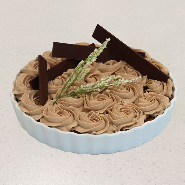 PRALINE PARVE CHEESE CAKE