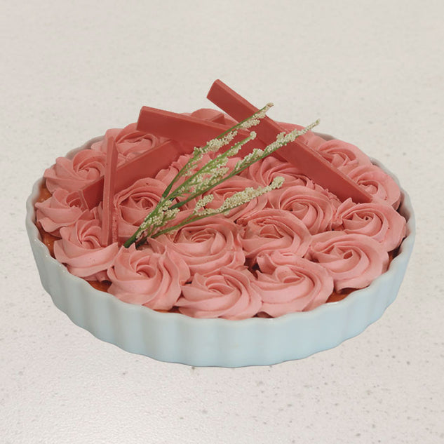 STRAWBERRY PARVE CHEESE CAKE
